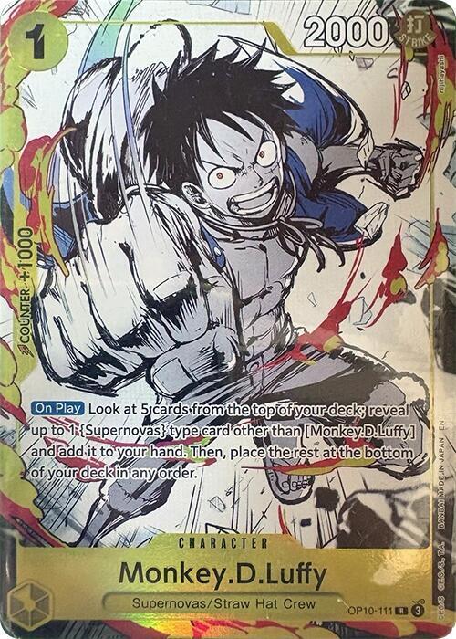 Monkey.D.Luffy Card Front