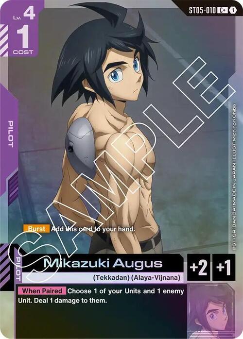 Mikazuki Augus Card Front