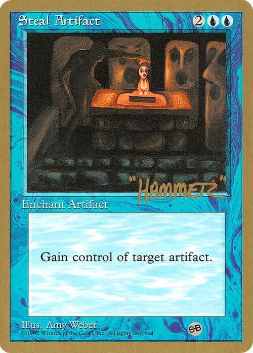 Rubare Artefatto Card Front