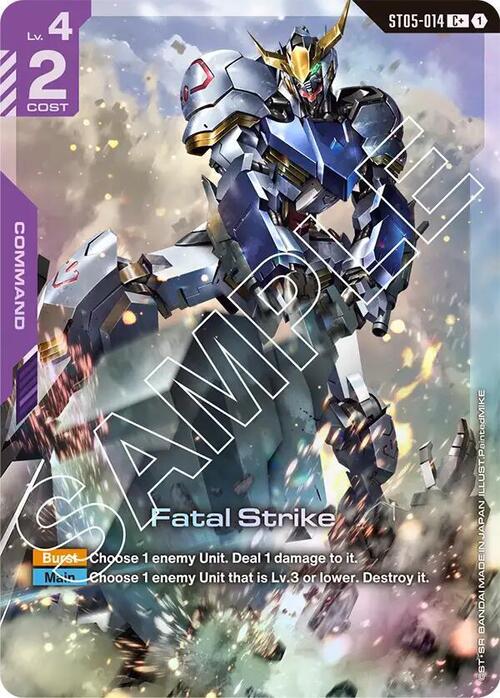 Fatal Strike Card Front