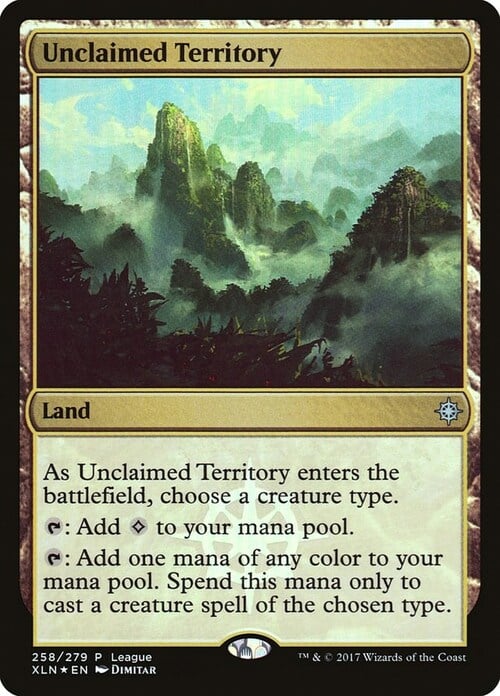 Unclaimed Territory Card Front