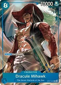 Dracule Mihawk Card Front