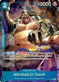 Marshall.D.Teach Card Front