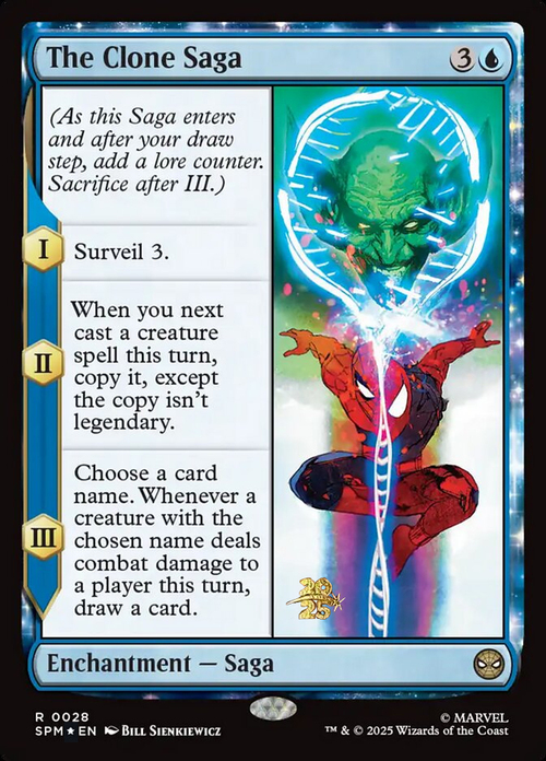 The Clone Saga Card Front