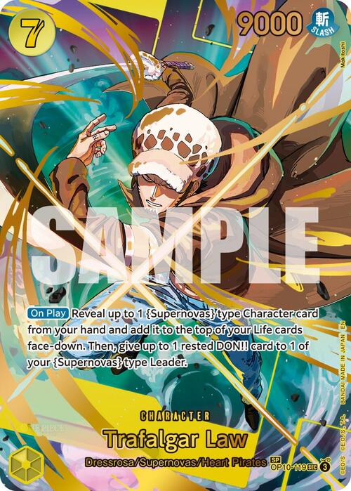 Trafalgar Law Card Front