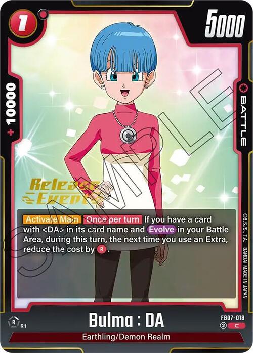 Bulma : DA Card Front