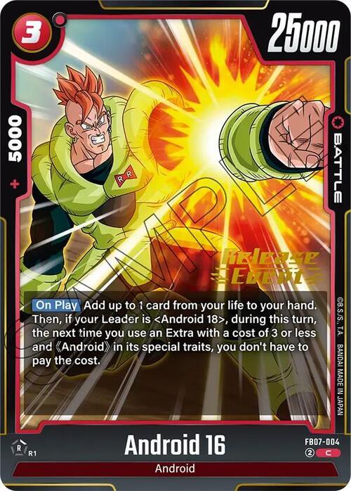 Android 16 Card Front