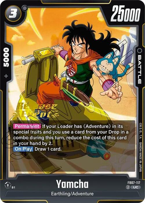 Yamcha Card Front