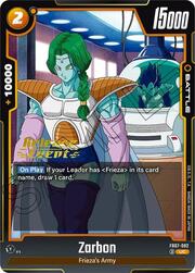 Zarbon · Pre-Release Stamped FB07-082