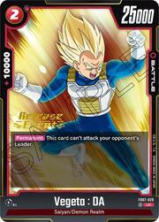 Vegeta : DA · Pre-Release Stamped FB07-020