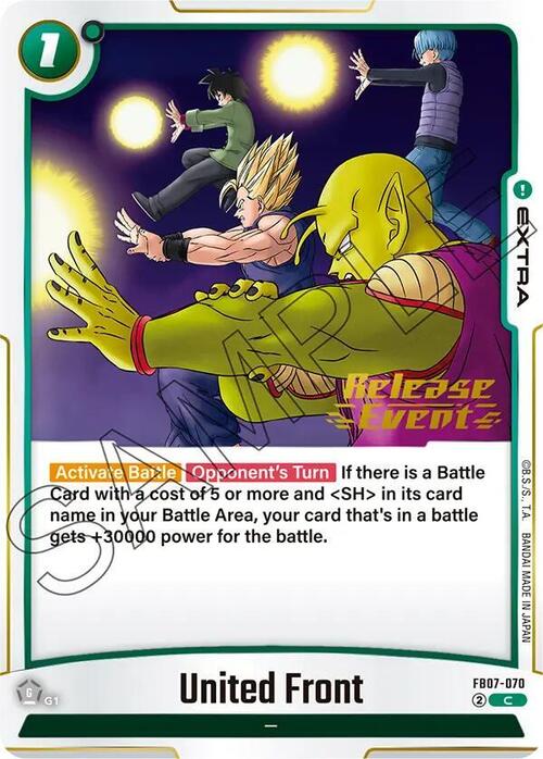 United Front Card Front