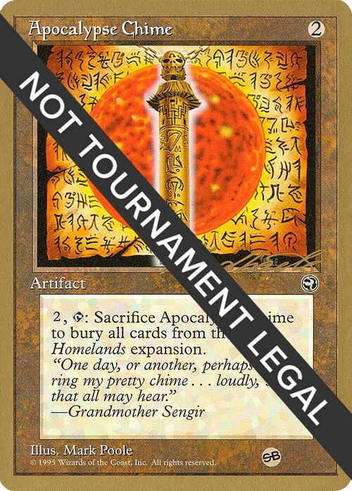 Apocalypse Chime Card Front
