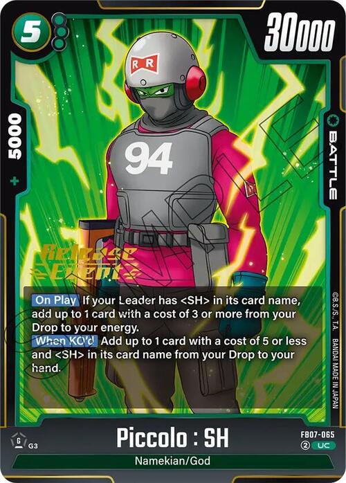 Piccolo : SH Card Front