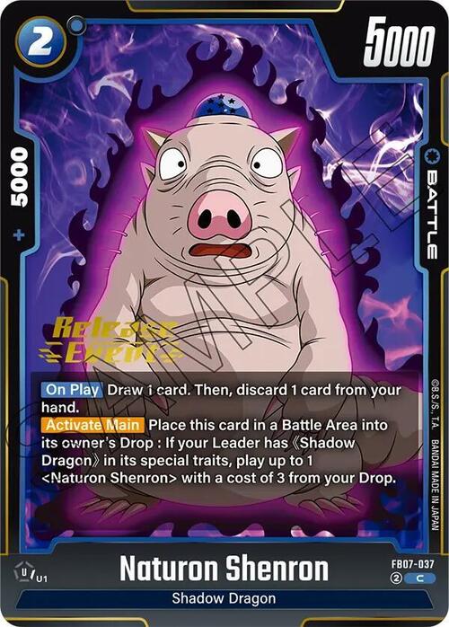 Naturon Shenron Card Front