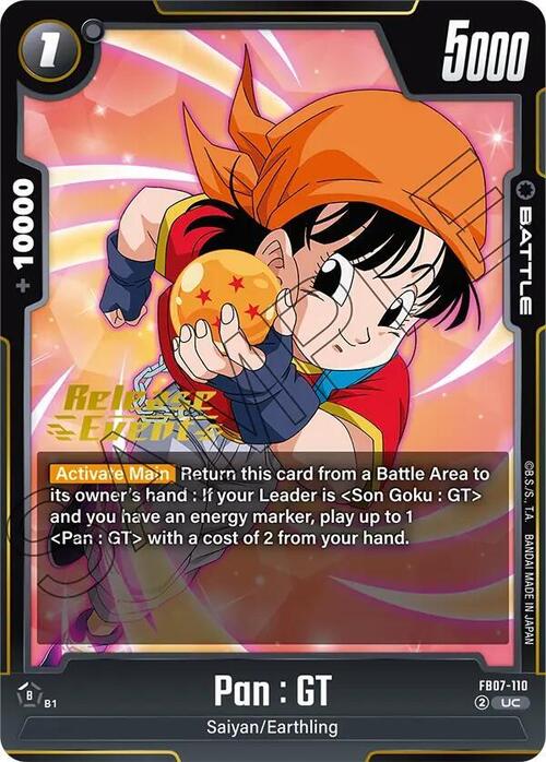 Pan : GT Card Front