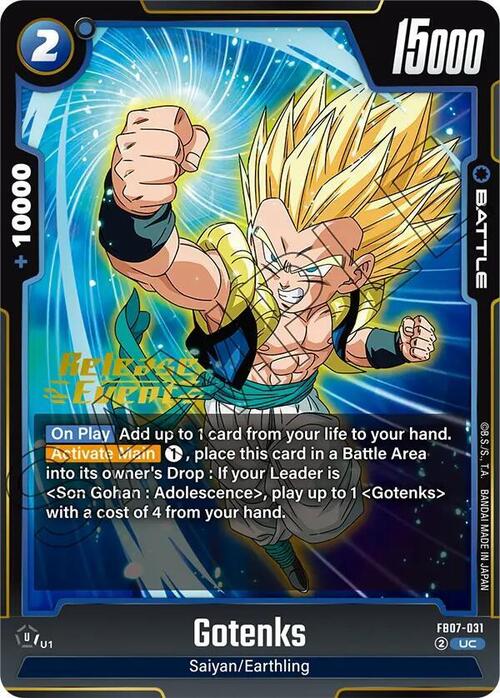 Gotenks Card Front