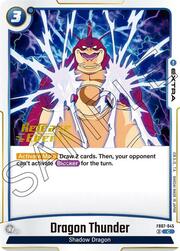 Dragon Thunder · Pre-Release Stamped FB07-045