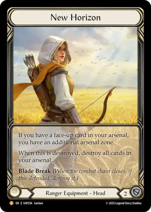 New Horizon Card Front