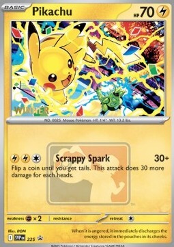 Pikachu Card Front
