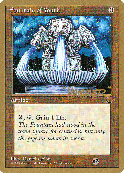 Fontana della Giovinezza Card Front