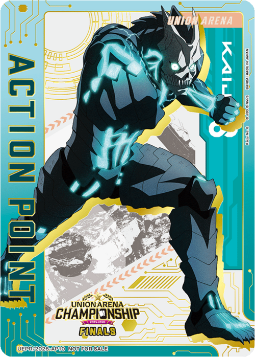 "Kaiju No.8" Action Point Card Front