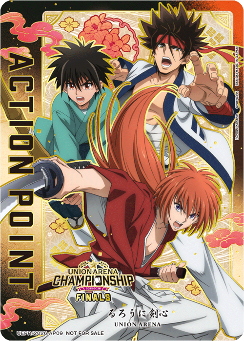 "Rurouni Kenshin" Action Point Card Front