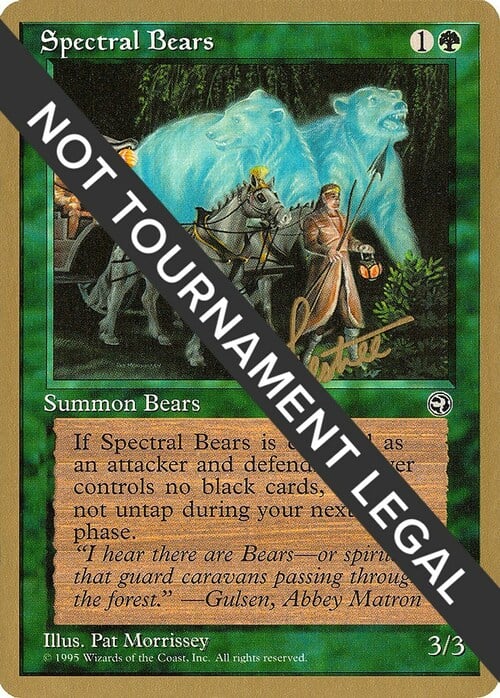 Spectral Bears Card Front