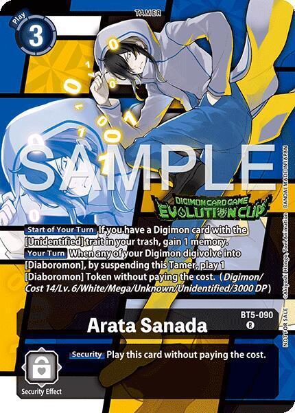 Arata Sanada Card Front