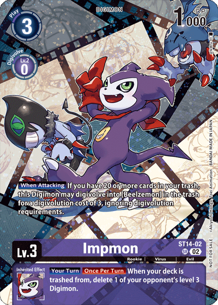 Impmon Card Front