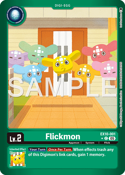 Flickmon Card Front