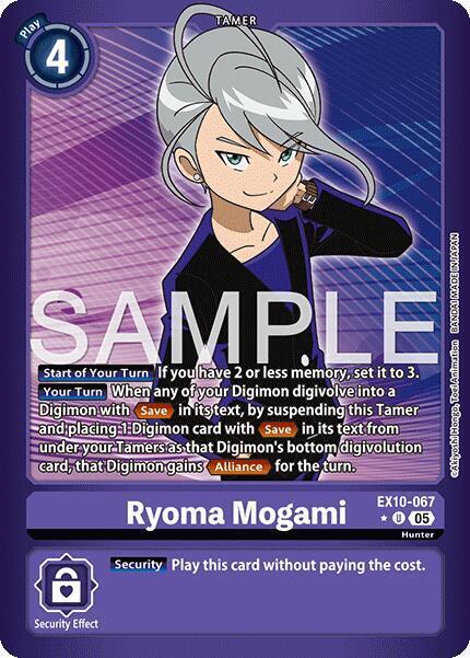 Ryoma Mogami Card Front
