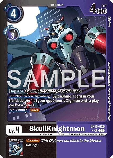 SkullKnightmon Card Front