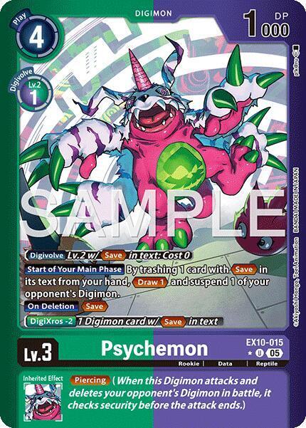 Psychemon Card Front