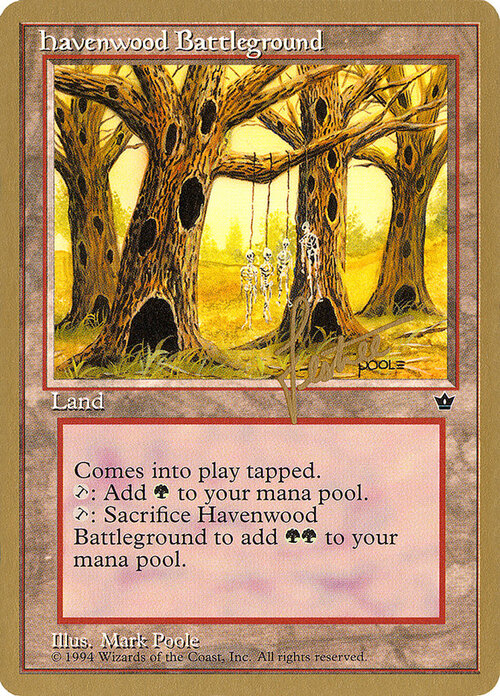 Campo di Battaglia di Havenwood Card Front