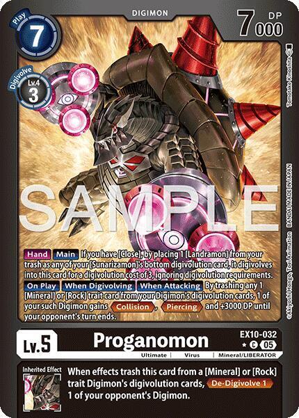 Proganomon Card Front