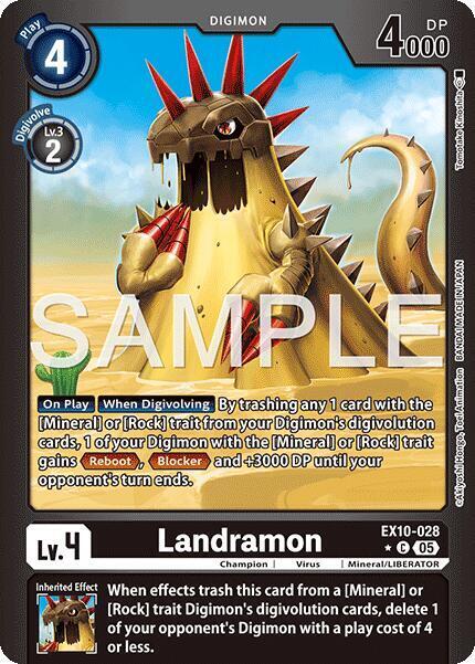 Landramon Card Front