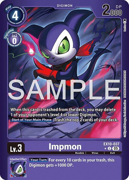 Impmon Card Front