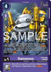 Damemon · Limited Foil EX10-044f