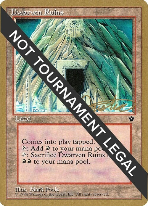 Dwarven Ruins Card Front