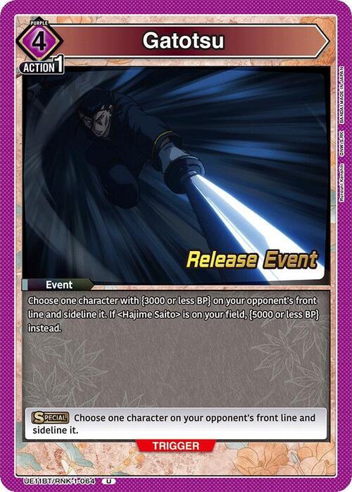 Gatotsu Card Front