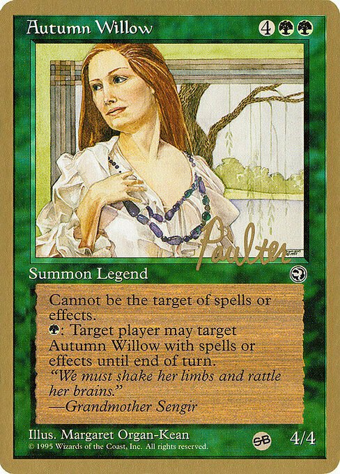 Salice, Regina dell'Autunno Card Front
