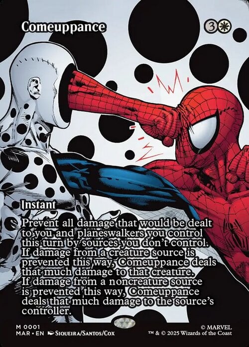 Comeuppance Card Front