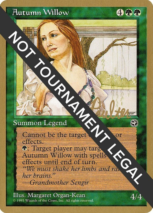 Autumn Willow Card Front