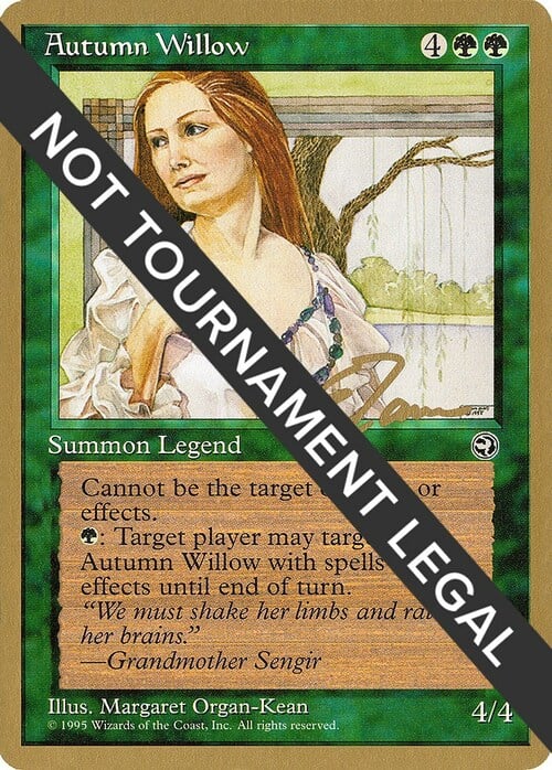 Autumn Willow Card Front