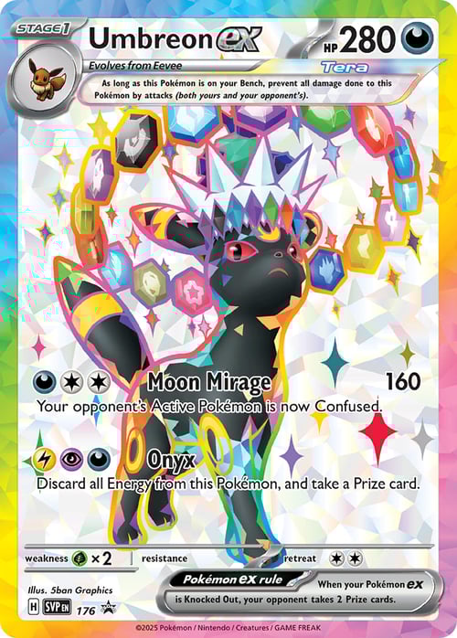 Umbreon ex Card Front