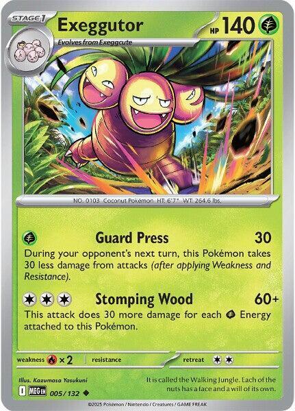 Exeggutor Card Front
