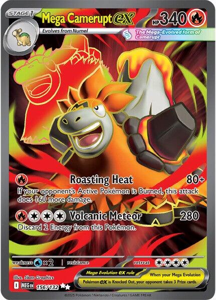 pokemon camerupt card Mega Camerupt SR 077/063 - Mega Brave main image 0
