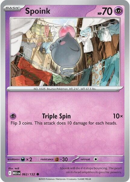 Spoink Card Front