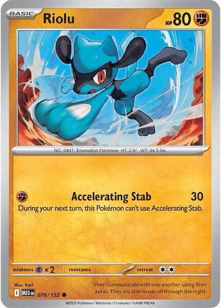 Riolu Card Front