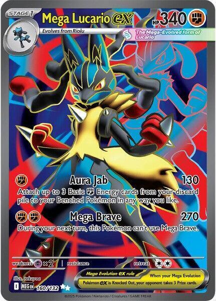 Mega Lucario ex Frente